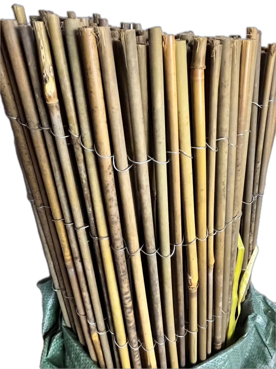 Mata bambusowa z tyczek 150 x 300cm, ogrodzenie bambusowe, mata z pełnych tyczek, mata osłonowa, mata ogrodowa, mata bambus, BMBS.pl