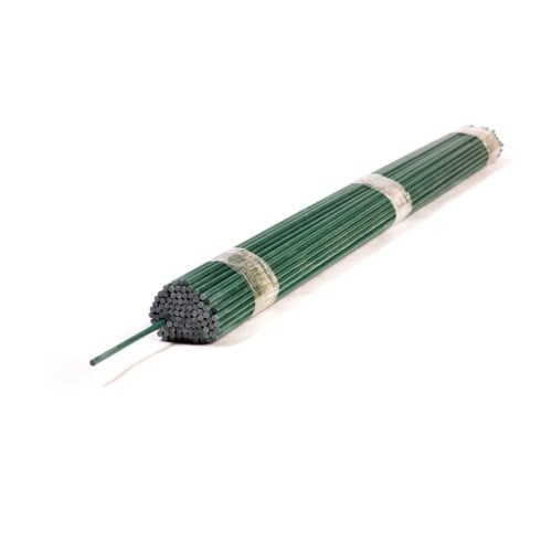 Pręty z włókna szklanego ZIELONE - 130cm - 8mm - 25 sztuk