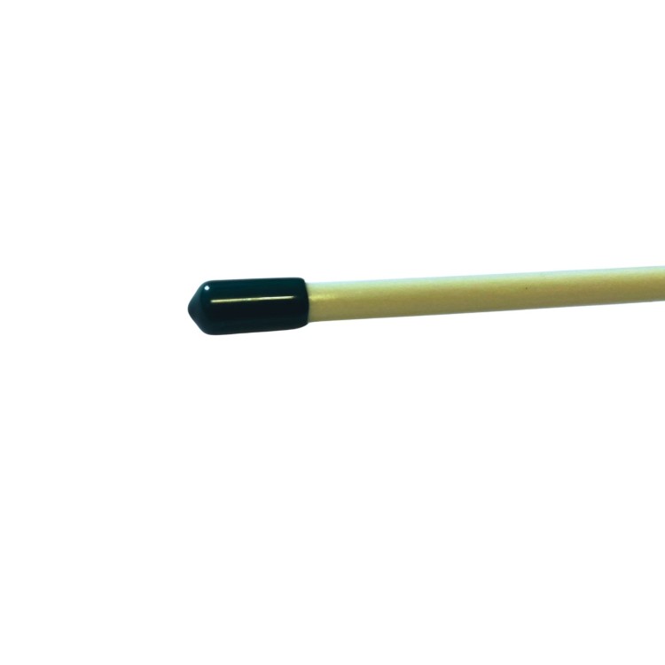 Kapturek, osłonka na pręt z włókna szklanego zielona na pręcie.jpg