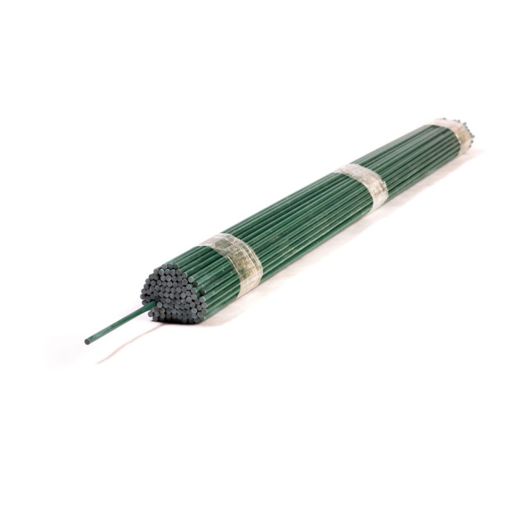 Pręty z włókna szklanego ZIELONE - 130cm - 7mm - 100 sztuk