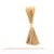 Szpilki bambusowe naturalne - 40cm - 4mm - 500 sztuk 2