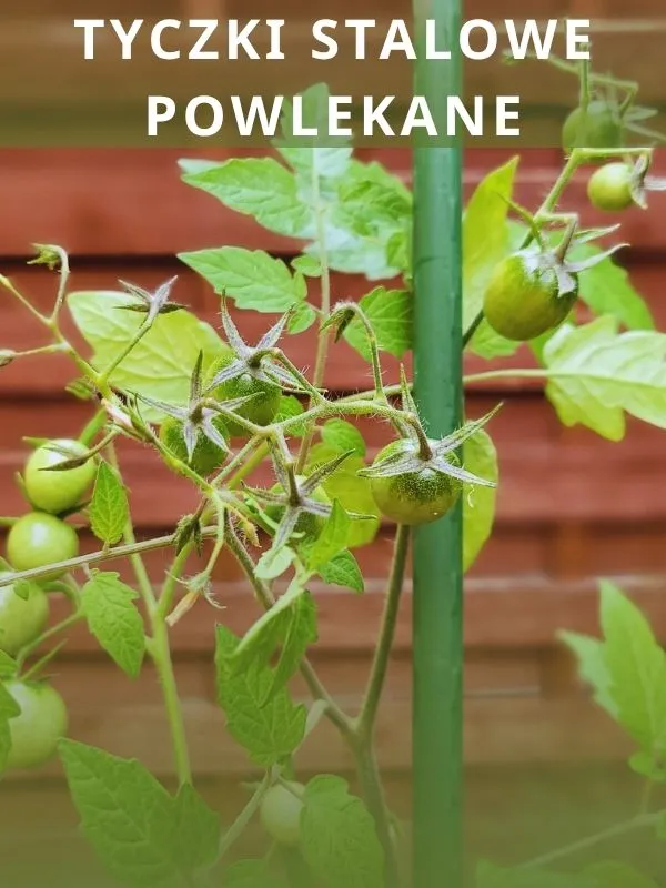 Tyczki stalowe powlekane